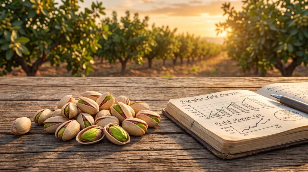 Calculadora de rentabilidad del pistacho por hectárea en 2026 cuánto puede ganar realmente una plantación
