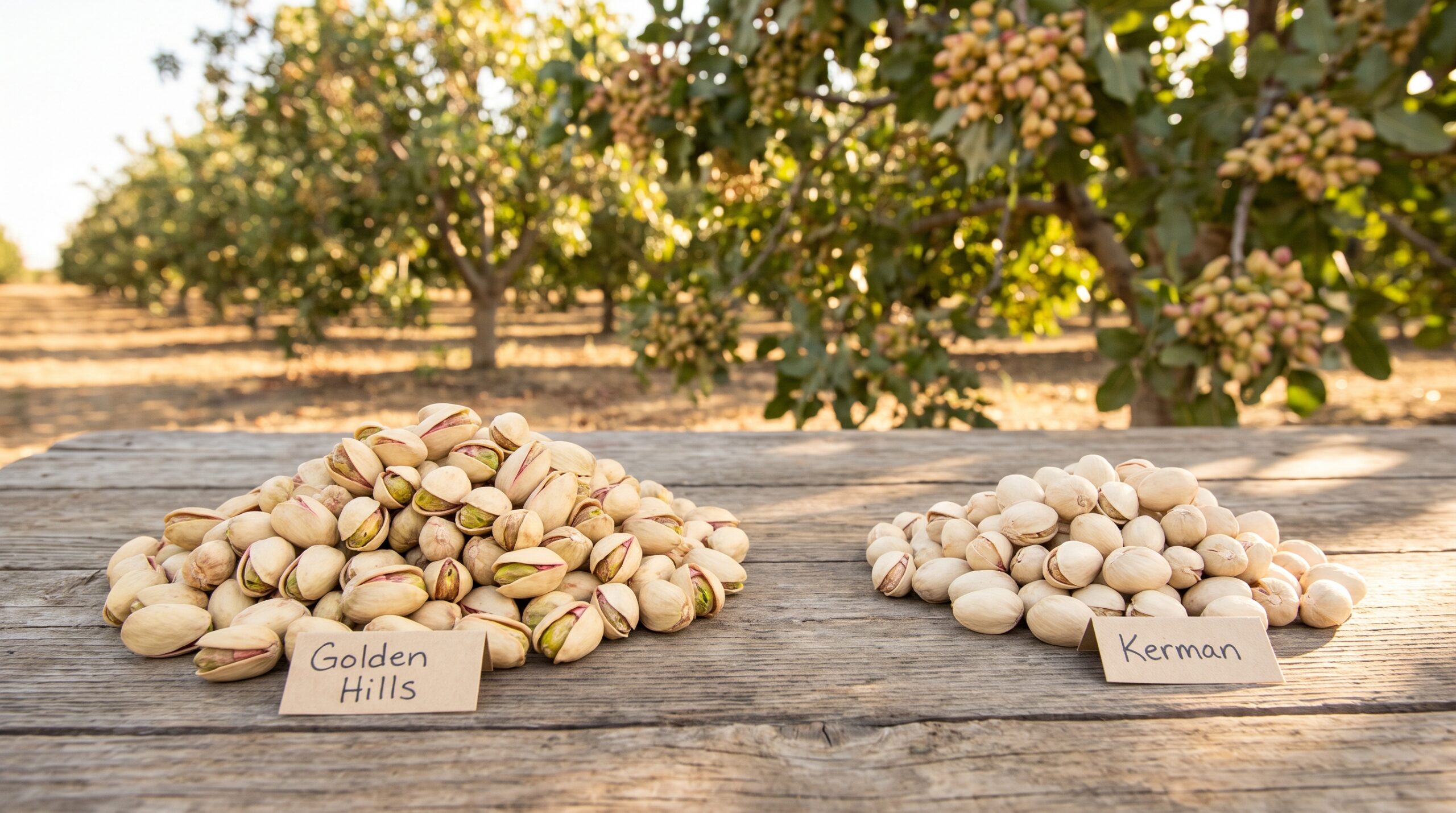 You are currently viewing Golden Hills vs Kerman: Which Pistachio Variety to Choose for Your Orchard