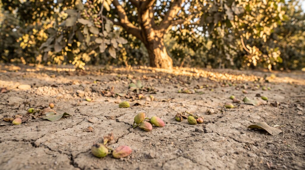 Por qué se cae el fruto del pistacho: causas reales y cómo evitarlo