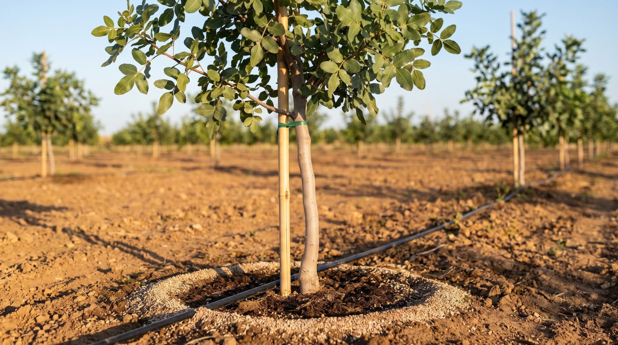 You are currently viewing What fertiliser does a young pistachio tree need: a fertilisation guide for the first years